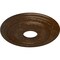 Ekena Millwork Dublin Ceiling Medallion (Fits Canopies up to 8 1/4"), 15 3/8"OD x 3 5/8"ID x 1"P, Root Beer Crackle CM15DURBC - alternate 3